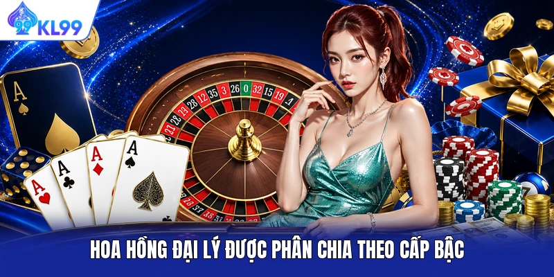 Hoa hồng đại lý được phân chia theo cấp bậc